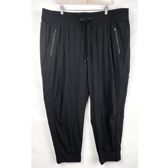 NWOT Athleta Trekkie North Jogger Pants, Black - Size 22 - Picture 5 of 11